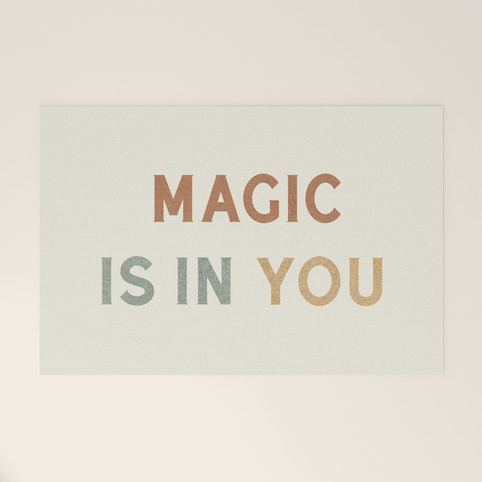 Magic is in You Welcome Mat Gallery Image 1