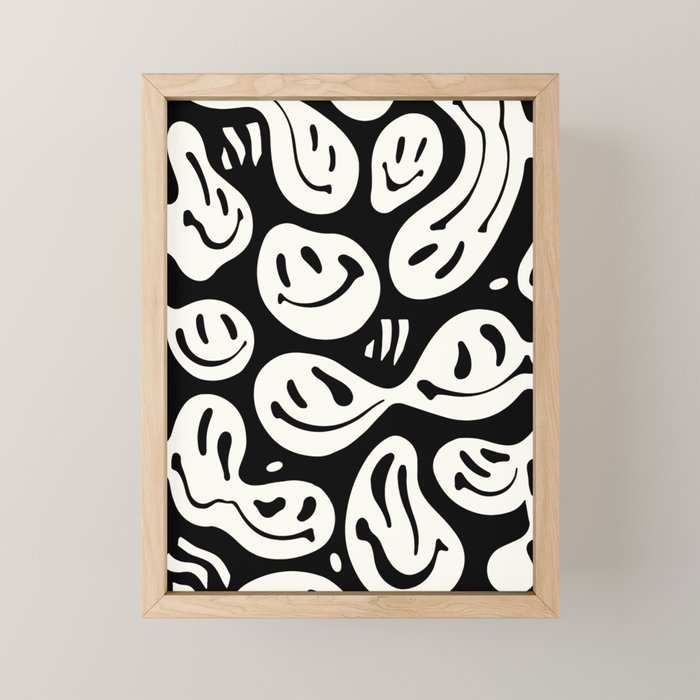 Ghost Melted Happiness Mini Art Print Gallery Image 1