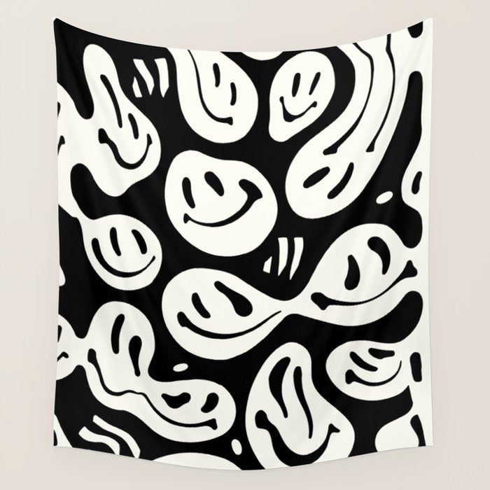 Ghost Melted Happiness Wall Tapestry Gallery Image 1