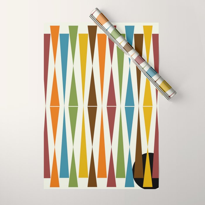 Mid-Century Modern Art 1.4 Wrapping Paper Gallery Image 1