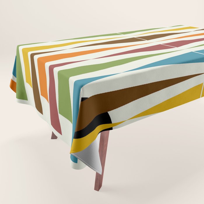Mid-Century Modern Art 1.4 Tablecloth Gallery Image 1