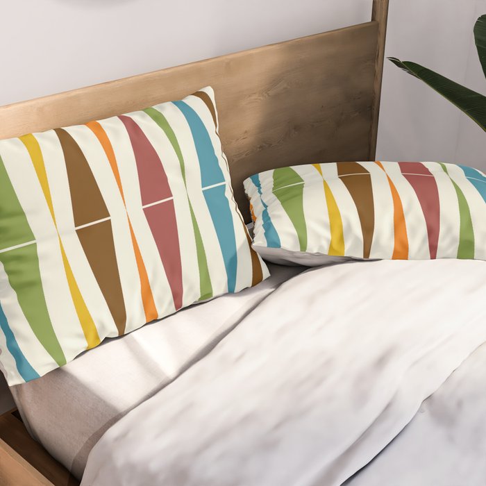Mid-Century Modern Art 1.4 Pillow Sham Gallery Image 2