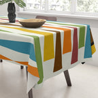 Mid-Century Modern Art 1.4 Tablecloth Gallery Image 3