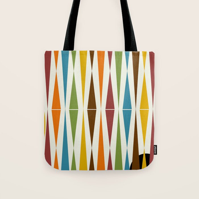Mid-Century Modern Art 1.4 Tote Bag Gallery Image 1