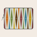 Mid-Century Modern Art 1.4 Laptop Sleeve Gallery Image 1