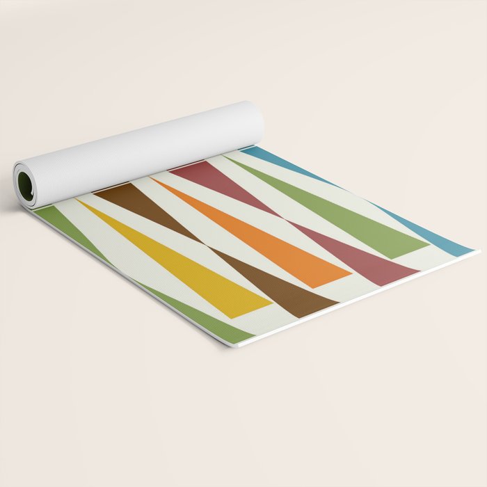 Mid-Century Modern Art 1.4 Yoga Mat Gallery Image 2
