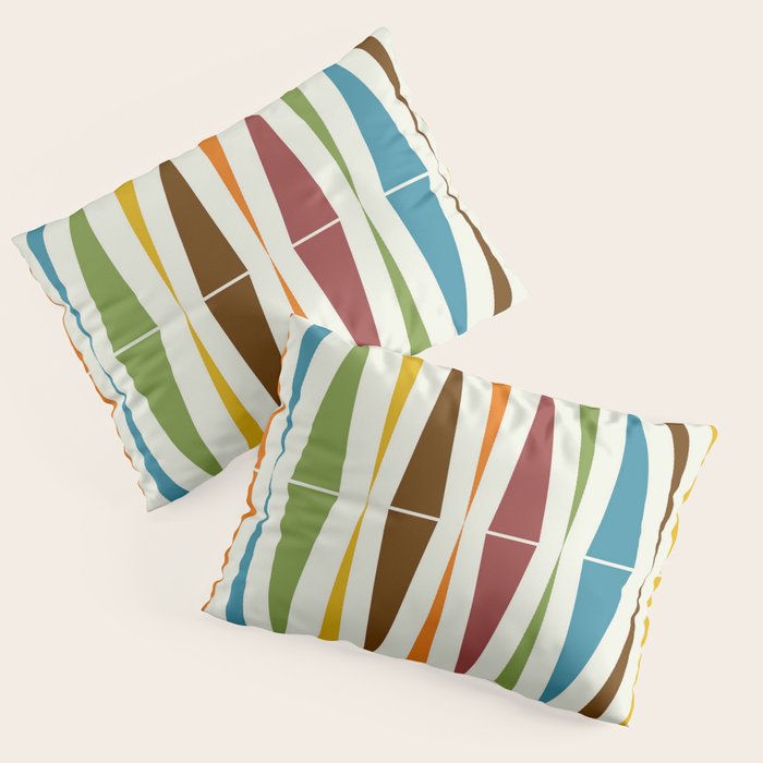 Mid-Century Modern Art 1.4 Pillow Sham Gallery Image 1