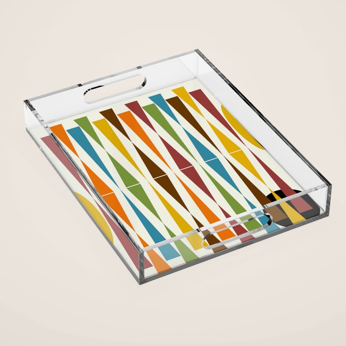 Mid-Century Modern Art 1.4 Acrylic Tray Gallery Image 1