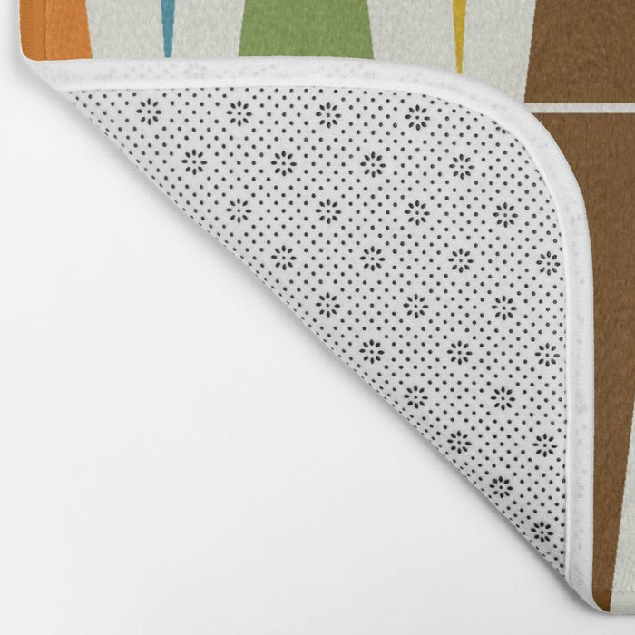 Mid-Century Modern Art 1.4 Bath Mat Gallery Image 2