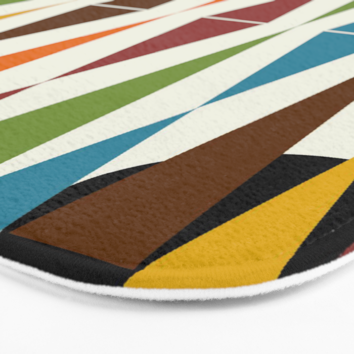 Mid-Century Modern Art 1.4 Bath Mat Gallery Image 3