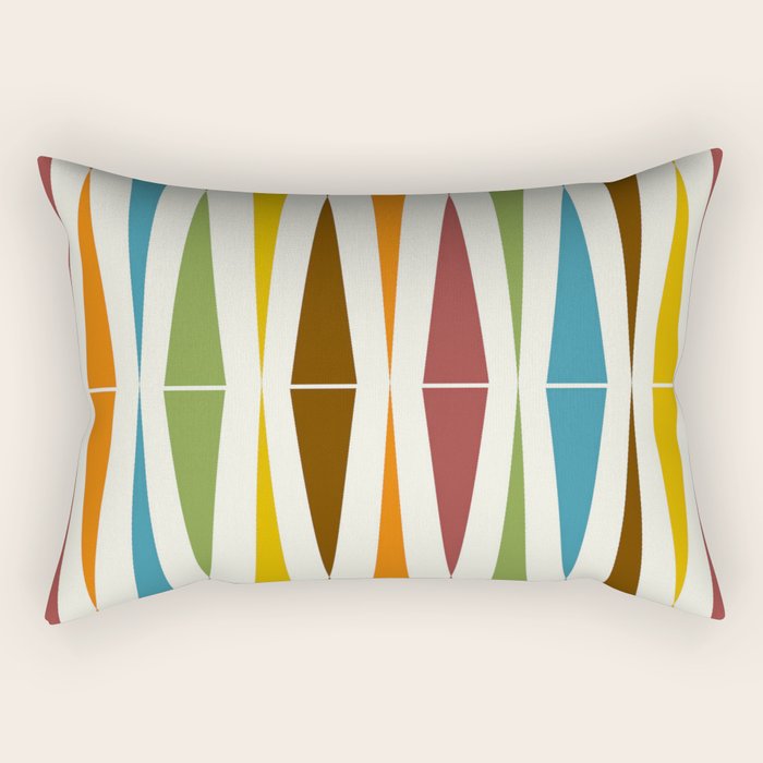 Mid-Century Modern Art 1.4 Rectangular Pillow Gallery Image 2