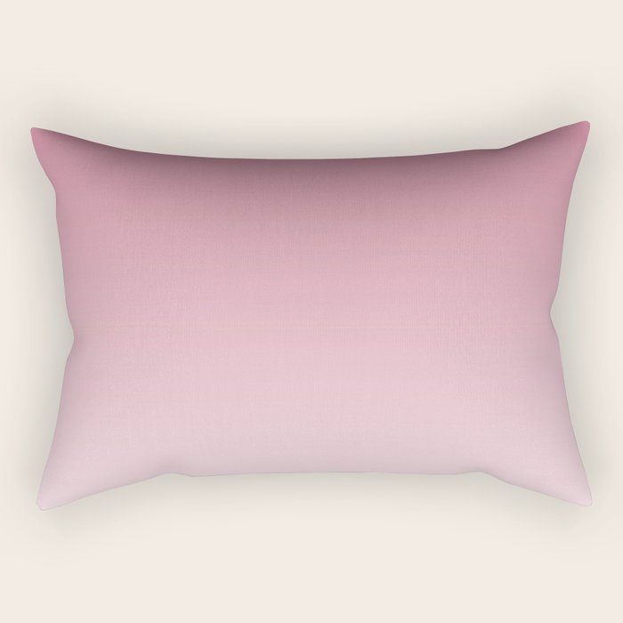 Dreamy Ombre Gradient in Mauve Pink Rectangular Pillow Gallery Image 1