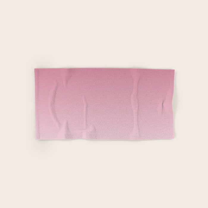 Dreamy Ombre Gradient in Mauve Pink Bath Towel Gallery Image 1