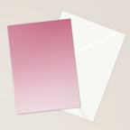 Dreamy Ombre Gradient in Mauve Pink Stationery Card Gallery Image 2