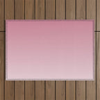 Dreamy Ombre Gradient in Mauve Pink Outdoor Rug Gallery Image 1