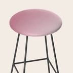Dreamy Ombre Gradient in Mauve Pink Stool Gallery Image 2