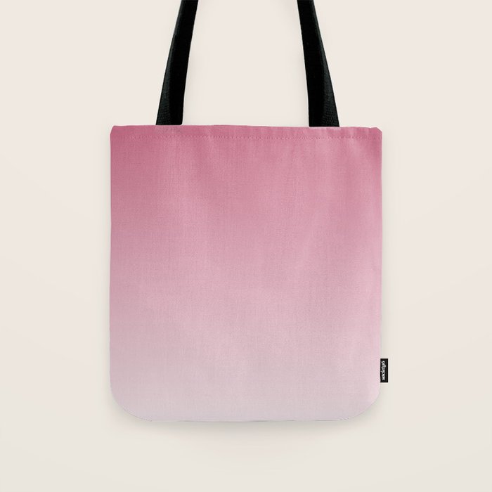 Dreamy Ombre Gradient in Mauve Pink Tote Bag Gallery Image 1