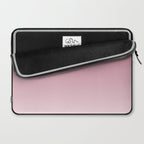 Dreamy Ombre Gradient in Mauve Pink Laptop Sleeve Gallery Image 2