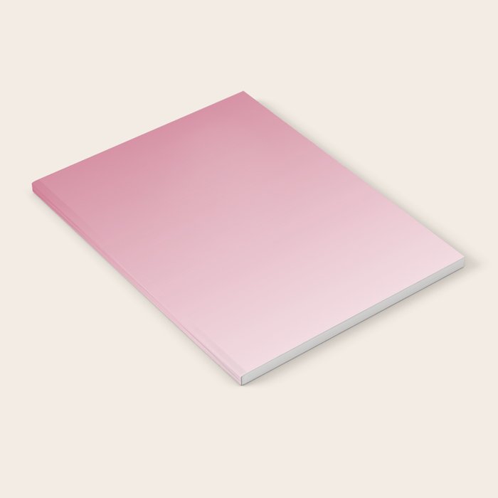 Dreamy Ombre Gradient in Mauve Pink Notebook Gallery Image 2