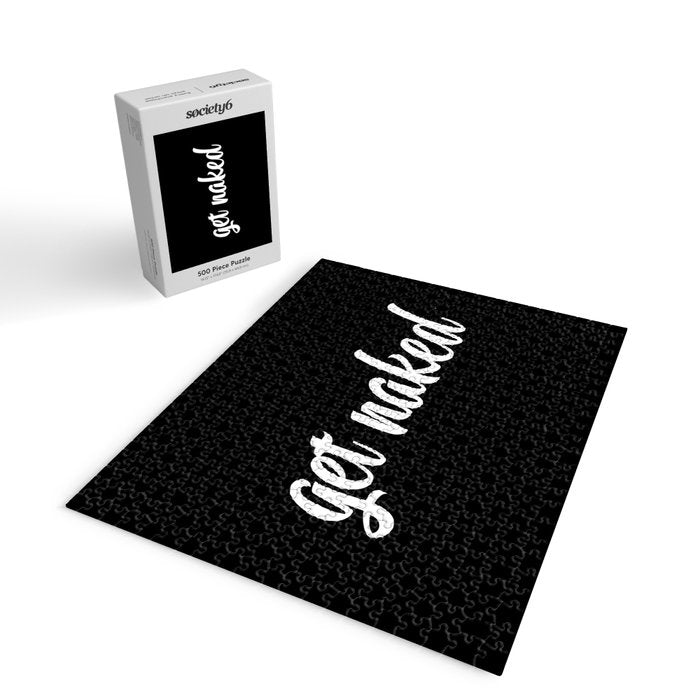 Get Naked black Jigsaw Puzzle Gallery Image 2