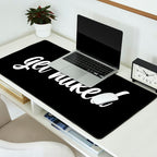 Get Naked black Desk Mat Gallery Image 2