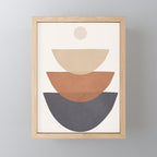  Minimal Shapes No 39 Mini Art Print Gallery Image 1