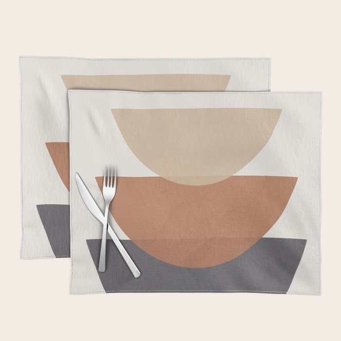  Minimal Shapes No 39 Placemat Gallery Image 1