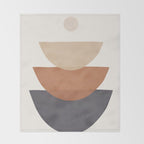  Minimal Shapes No 39 Throw Blanket Gallery Image 2