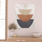  Minimal Shapes No 39 Wall Tapestry Gallery Image 2