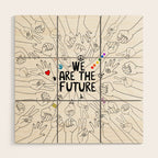 We Are The Future Tattoos Part 1 Wood Wall Art Gallery Image 1