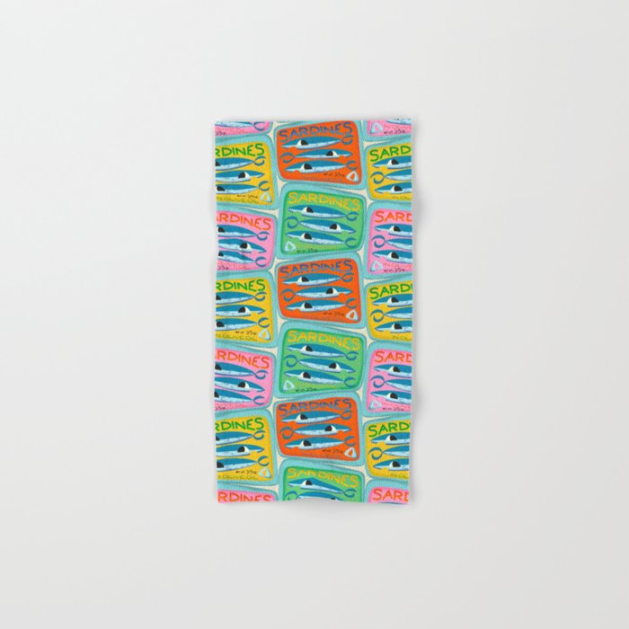 Sardines Bath Towel Gallery Image 1
