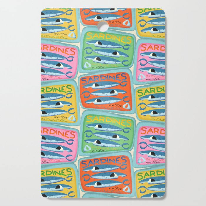 Sardines Cutting Board Gallery Image 1