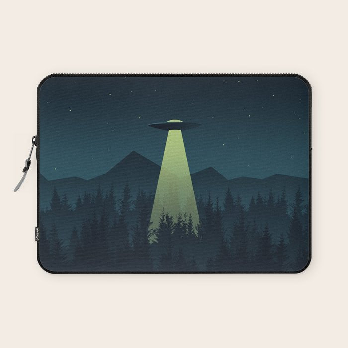 Forest UFO Laptop Sleeve Gallery Image 1
