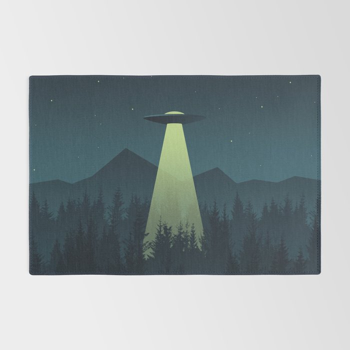 Forest UFO Rug Gallery Image 2