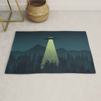 Forest UFO Rug Gallery Image 1
