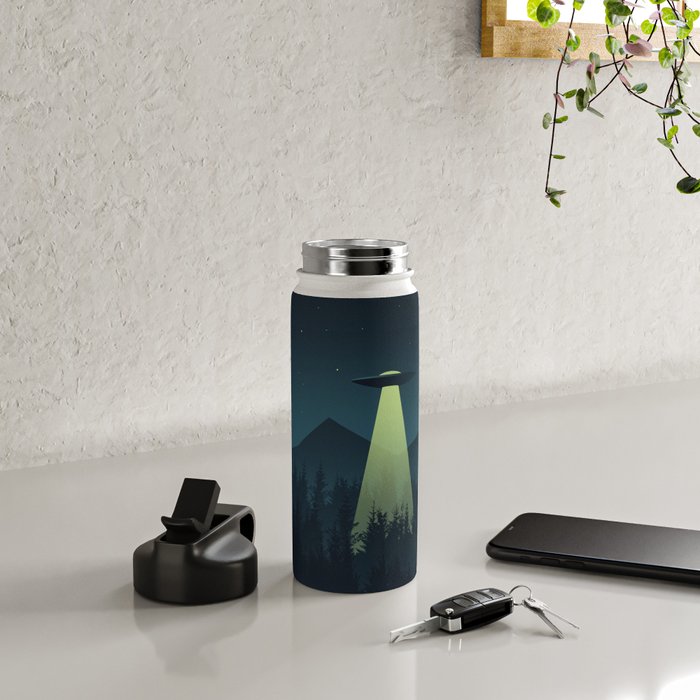 Forest UFO Water Bottle Gallery Image 4