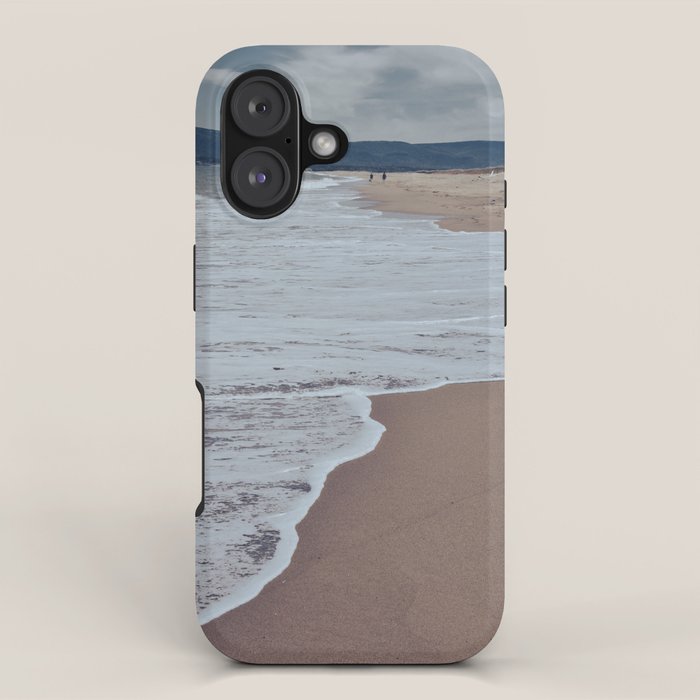 Excursion - ocean beach photograph iPhone Case Gallery Image 1