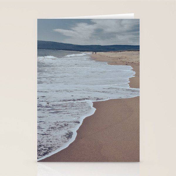 Excursion - ocean beach photograph Stationery Card Gallery Image 2