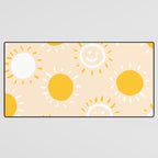 happy sunshine Desk Mat Gallery Image 3