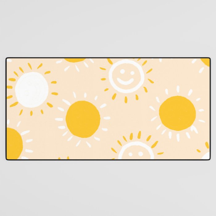 happy sunshine Desk Mat Gallery Image 3