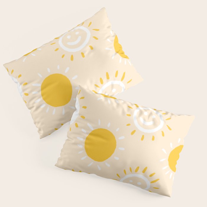 happy sunshine Pillow Sham Gallery Image 3