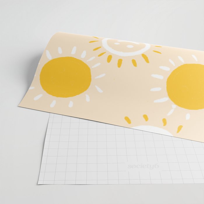 happy sunshine Wrapping Paper Gallery Image 2