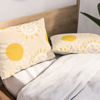 happy sunshine Pillow Sham Gallery Image 2