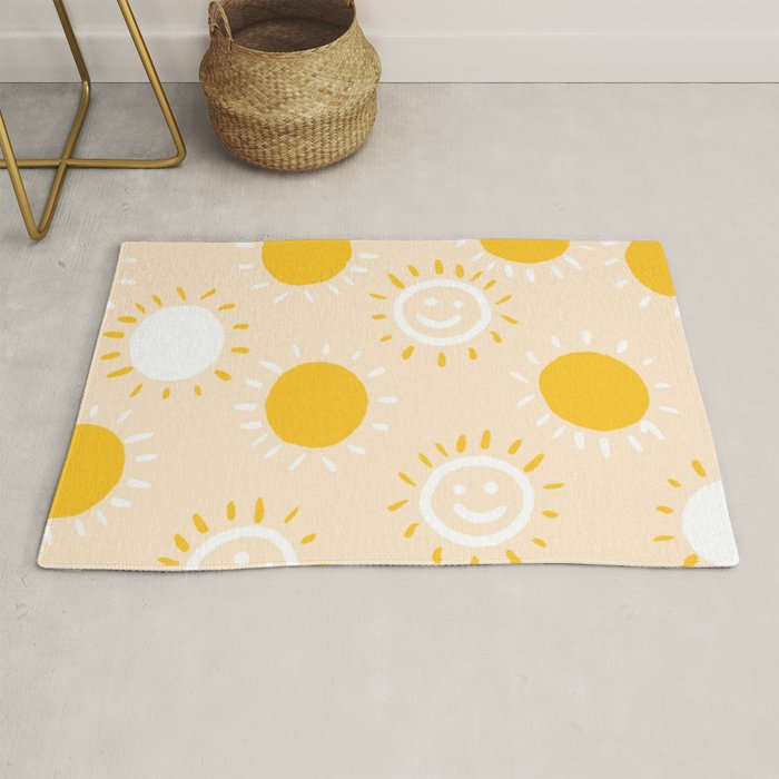 happy sunshine Rug Gallery Image 1