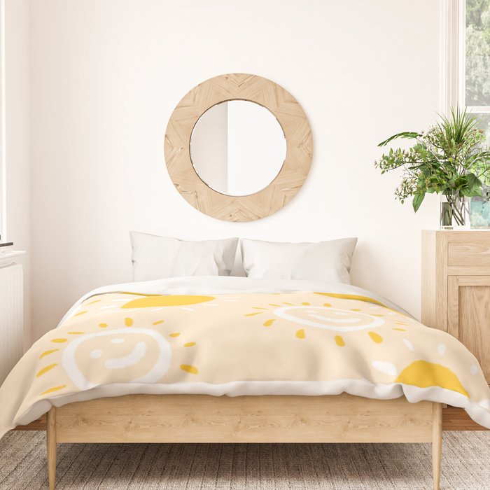 happy sunshine Duvet Cover Gallery Image 3