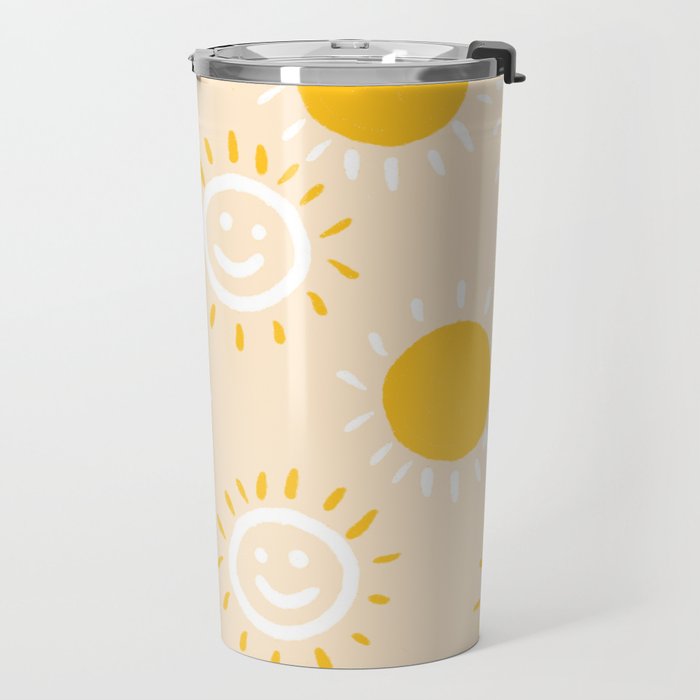 happy sunshine Travel Mug Gallery Image 2