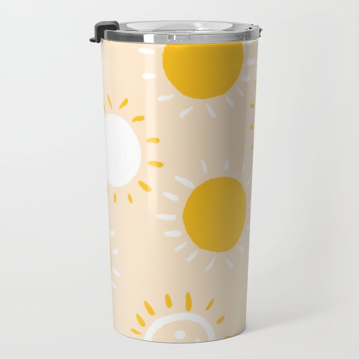 happy sunshine Travel Mug Gallery Image 3