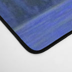 Resurrection Bay, Alaska, Midnight Sun Mountain landscape by Rockwell Kent Desk Mat Gallery Image 4