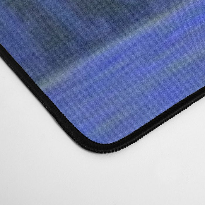 Resurrection Bay, Alaska, Midnight Sun Mountain landscape by Rockwell Kent Desk Mat Gallery Image 4