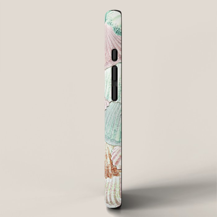 MERMAID SHELLS - MINT & ROSEGOLD iPhone Case Gallery Image 2